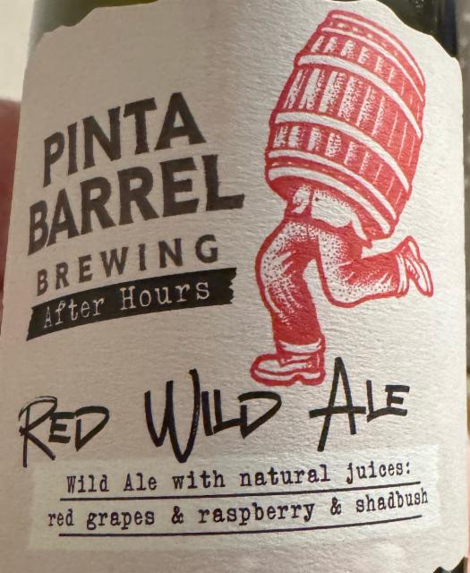 After Hours: Red Wild Ale 6.5%, Pinta Barrel Brewing, Poland