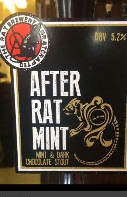 After Rat Mint 5.2%, The Rat Brewery, England