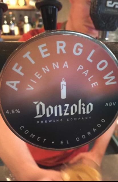 Afterglow 4.5%, Donzoko Brewing, Scotland