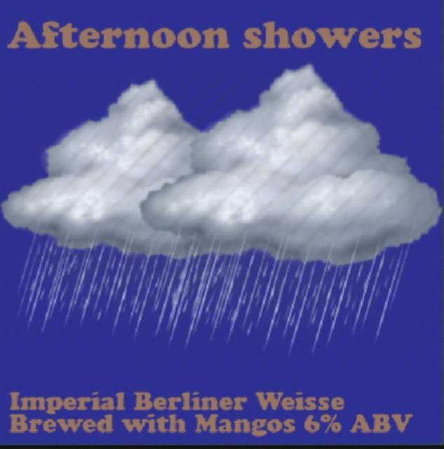Afternoon showers 6.0%, Orchestrated Minds Brewing, United States