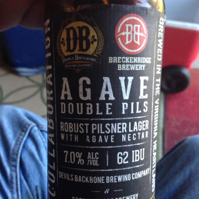 Agave Double Pils 7.0%, Devils Backbone Brewing Company (AB InBev), United States