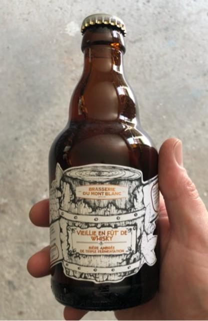 Ambrée Whisky BA 7.9%, Brasserie Du Mont Blanc, France