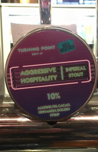 Aggressive Hopspitality 10.0%, Turning Point Brew Co., England