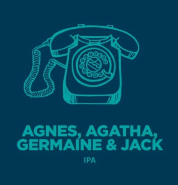 Agnes, Agatha, Germaine & Jack 6.5%, Pomona Island Brew Co, England