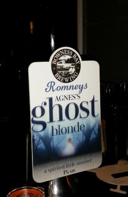 Agnes's Ghost Blonde 4.0%, Bowness Bay Brewing, England