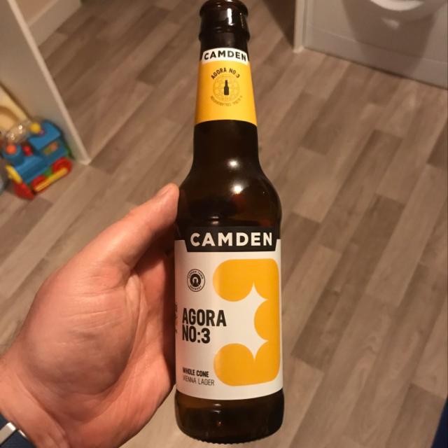 Agora No:3 5.3%, Camden Town Brewery (AB InBev), England