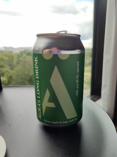 Ägräs Long Drink Green Apple & Sage With Gin, Ägräs Distillery