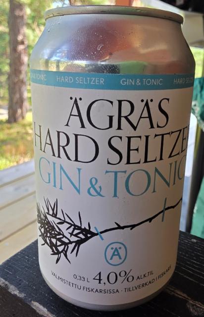 Ägräs Hard Selzer Gin & Tonic, Ägräs Distillery