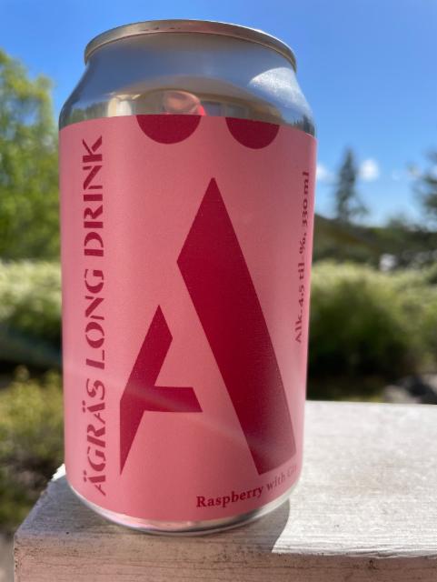 Ägräs Long Drink Raspberry with Gin, Ägräs Distillery