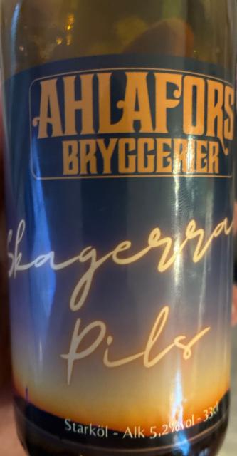 Ahlafors Skaggerak Pils 5.2%, Ahlafors Bryggerier, Sweden