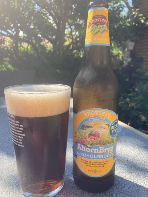 Ahornbryg Alkoholfri Bock 0.5%, Bryggeri Skovlyst, Denmark