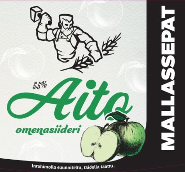 Aito Omenasiideri 5.5%, Mallassepät, Finland