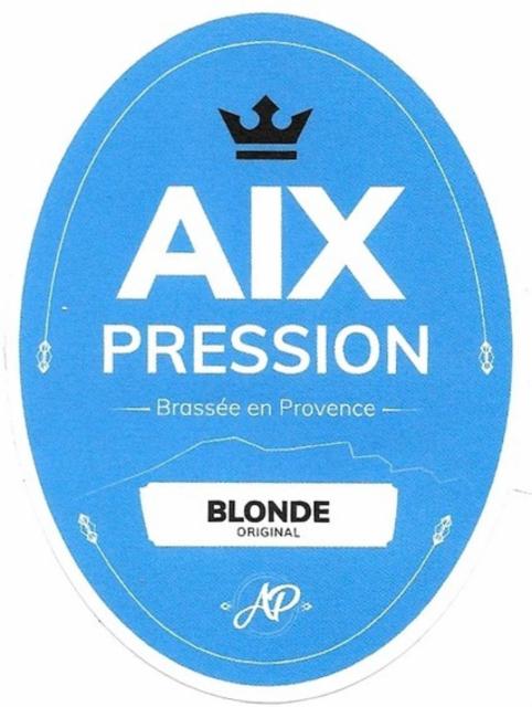 AixPression Blonde, Brasserie AixPression (Aix Pression) - SARL Arguin
