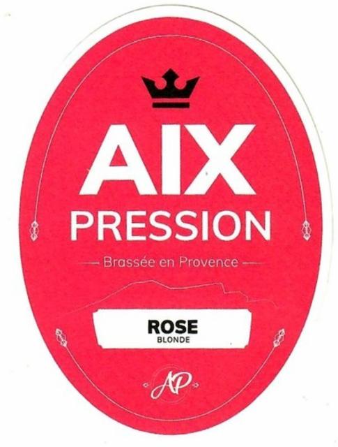 AixPression Rose 4.5%, Brasserie AixPression (Aix Pression) - SARL Arguin, France