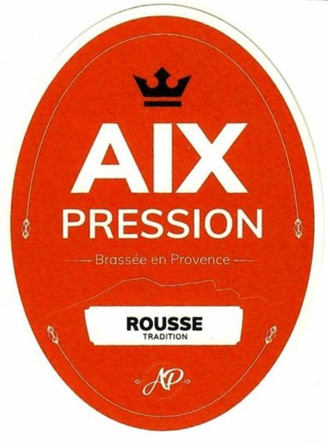 AixPression Rousse 6.2%, Brasserie AixPression (Aix Pression) - SARL Arguin, France