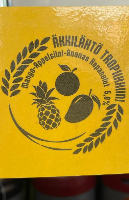 Äkkilähtö Tropiikkiin 5.0%, Lammin Sahti, Finland