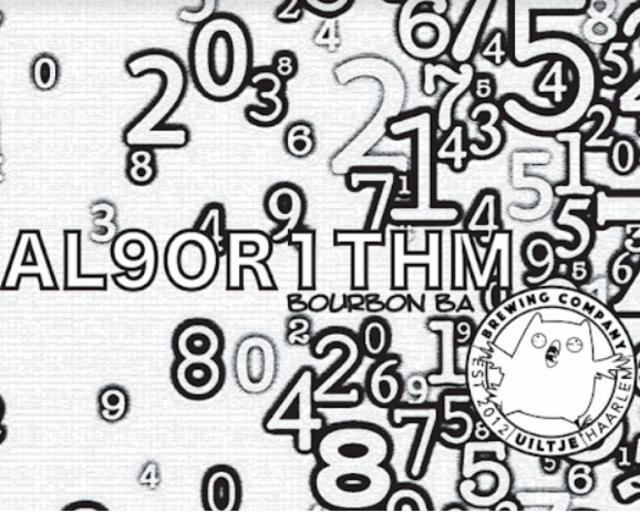 Al9or1thm - Bourbon BA 14.4%, Uiltje Brewing Co, Netherlands