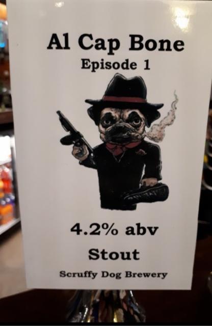 Al Cap Bone - Episode 1 4.2%, The Scruffy Dog Brewery, England