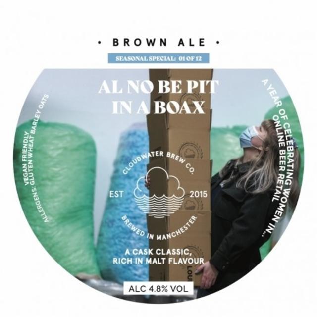 Al No Be Pit In A Boax 4.8%, Cloudwater Brew Co., England