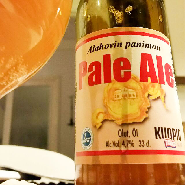 Alahovin Panimon Pale Ale 4.7%, Alahovin Viinitila ja Panimo, Finland