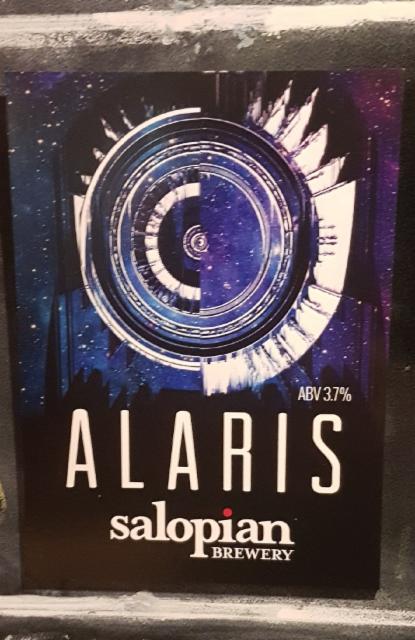 Alaris 3.7%, Salopian Brewery, England