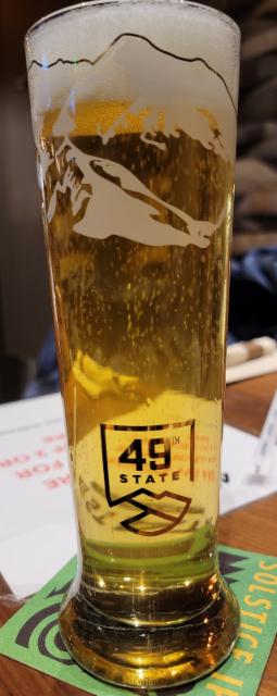 Alaska 8 star lager 4.9%, 49th State Brewery, United States