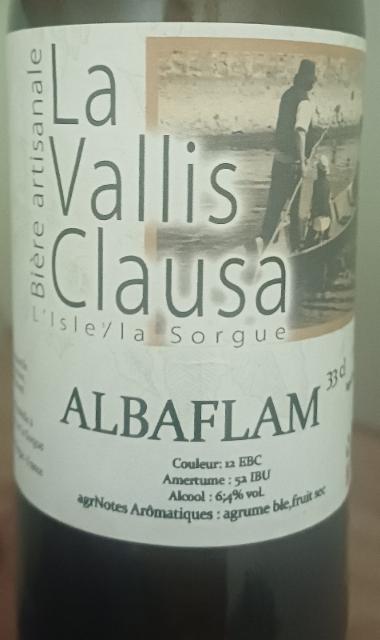 albaflam, La Brasserie Artisanale Du Pays Des Sorgues (La Vallis Clausa)