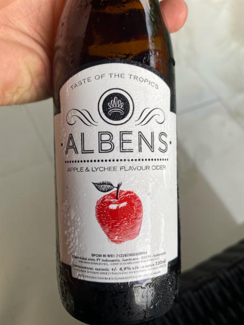 Albens Apple & Lychee 4.9%, Albens, Indonesia