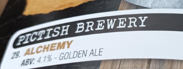 alchemy, Pictish Brewing Company