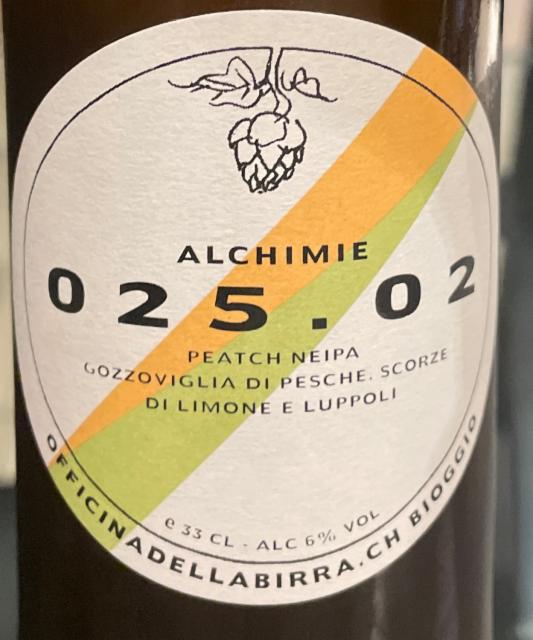 Alchimie 025.02, Officina della Birra (Switzerland)