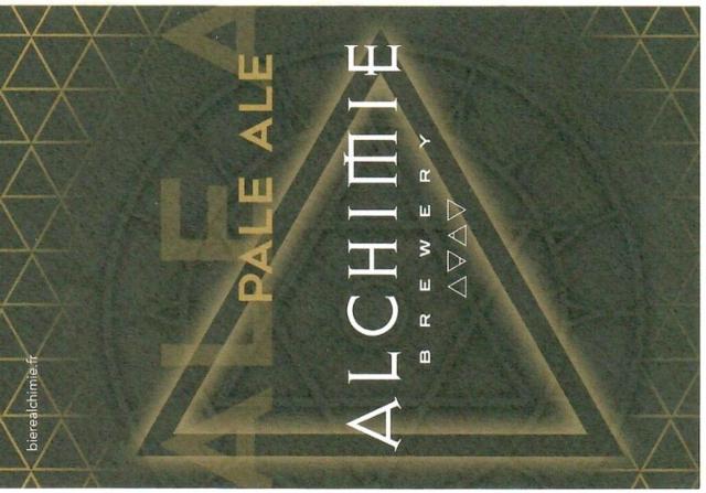 Alchimie Pale Ale 4.5%, Alchimie Brewery, France