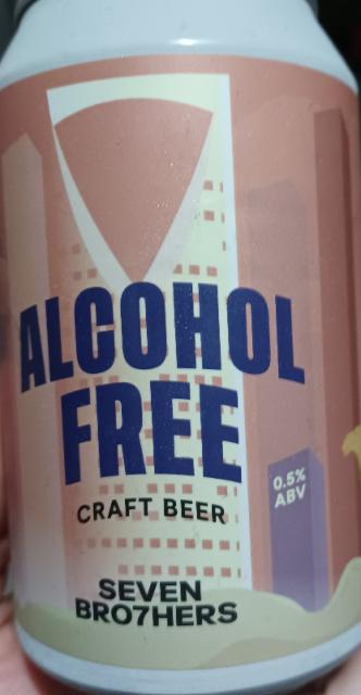 Alcohol Free Craft Beer 0.5%, Seven Bro7hers Brewing Co., England