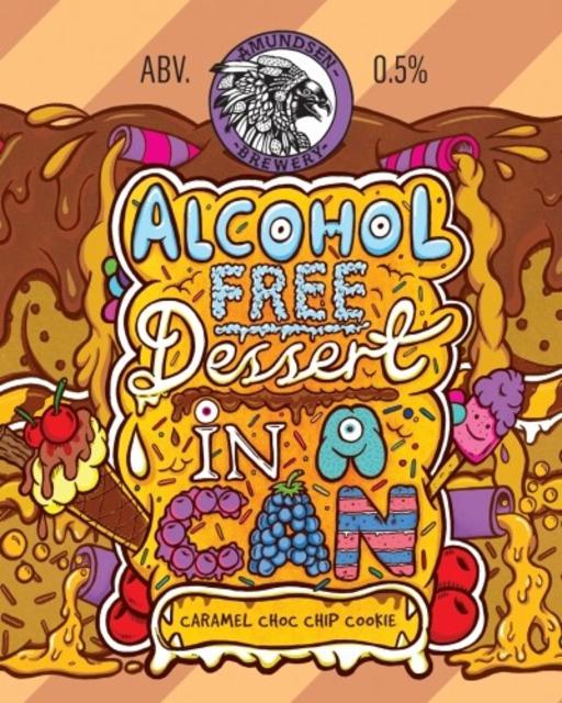 Alcohol Free Dessert In A Can Caramel Choc Chip Cookie 0.5%, Amundsen Bryggeri, Norway