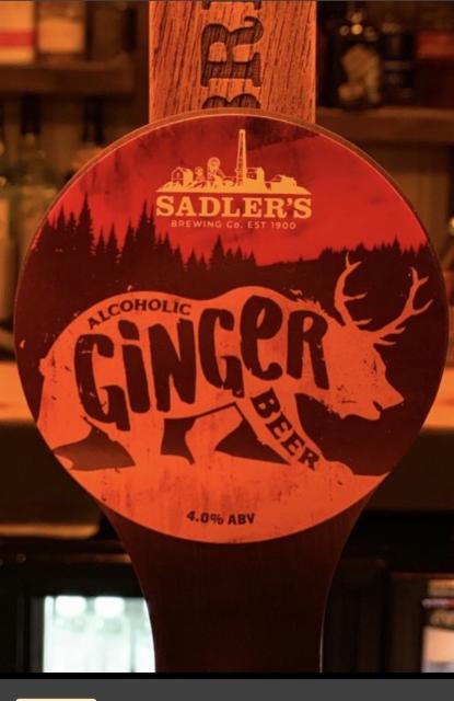 Alcoholic Ginger Beer 4.0%, Sadler's Ales, England