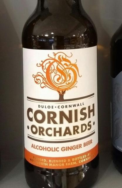 Alcoholic Ginger Beer 4.0%, Cornish Orchards, England