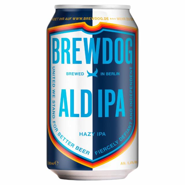 ALD IPA 5.4%, BrewDog Deutschland, Germany
