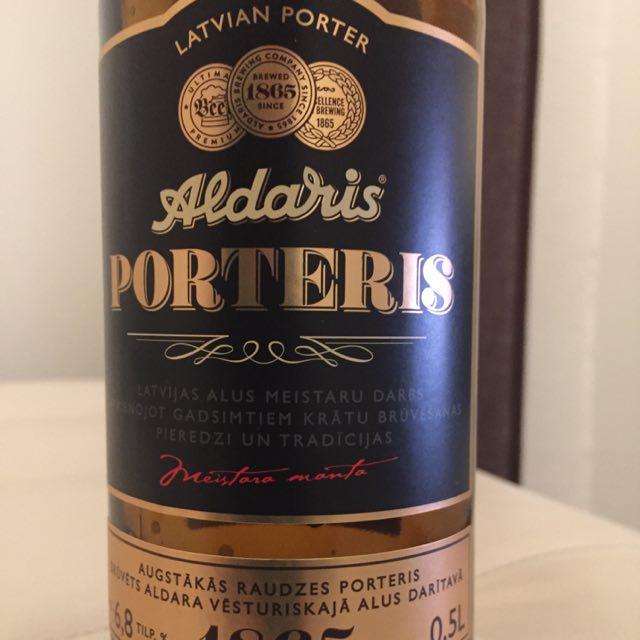 Aldaris Porteris 6.8%, Aldaris (Carlsberg), Latvia