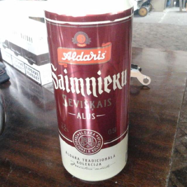 Saimnieku Seviškais Alus 4.2%, Aldaris (Carlsberg), Latvia