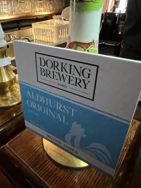 Aldhurst original 3.5%, Dorking Brewery, England