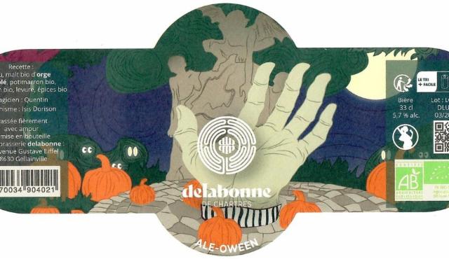 Ale-Oween 5.7%, Brasserie Delabonne, France