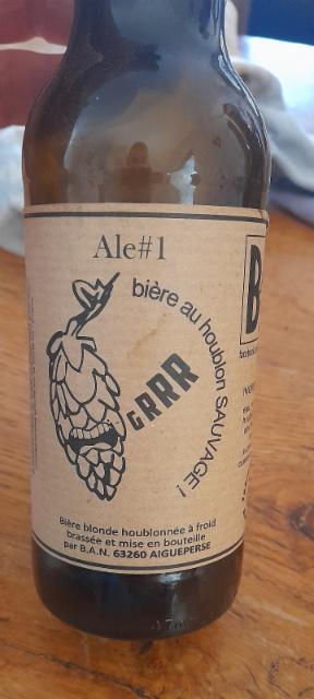 Ale 1 Grrr 6.3%, B.A.N. Brasserie À Nico, France
