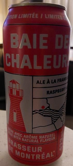 Ale à la Framboise 4.8%, Brasseurs De Montréal, Canada