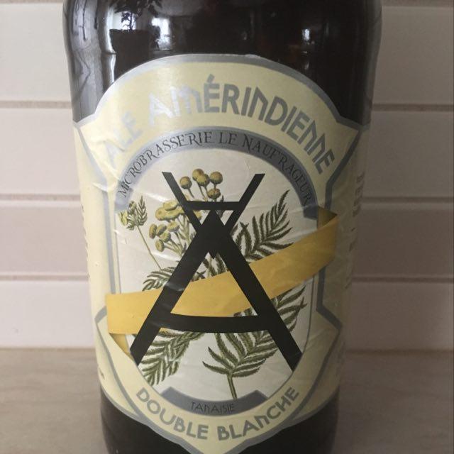 Ale Amérindienne 7.2%, Microbrasserie Le Naufrageur, Canada