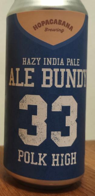 ale bundy 6.8%, Hopacabana Brewing, Germany
