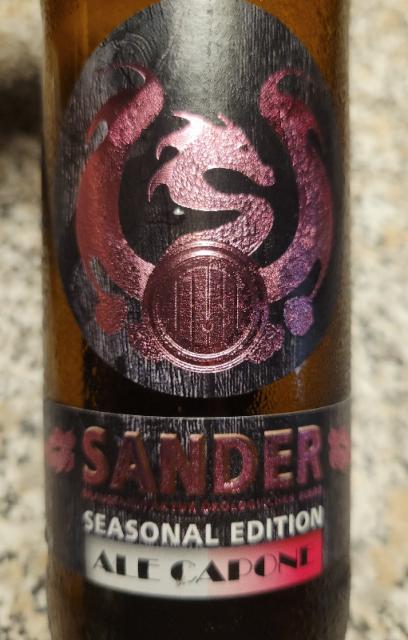 Ale Capone Cream Ale 5.6%, Braumanufaktur Sander, Germany