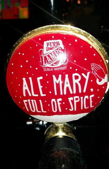 Ale Mary 5.0%, 5 Lamps Brewery, Ireland