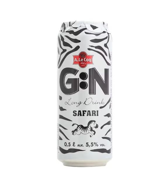aleCog Gin Long Drink Safari 5.5%, Volfas Engelman (Olvi), Lithuania