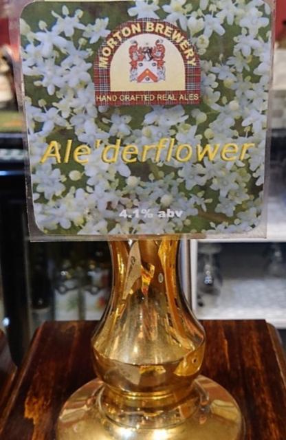 Ale'derflower 4.1%, Morton Brewery, England