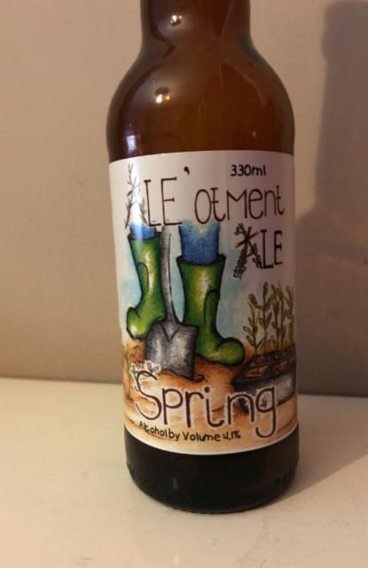 Ale'otment Spring Ale 4.0%, Tunnel Brewery, England