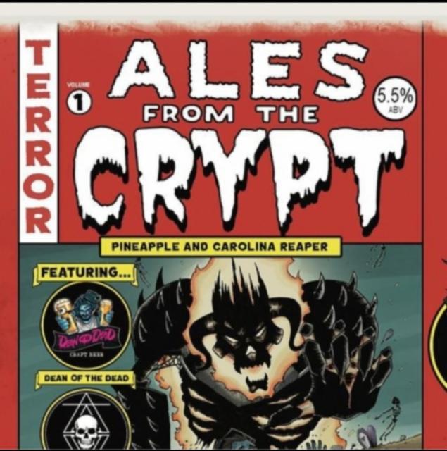 Ales From the Crypt: Ginger & Slice 5.5%, DMC Brewery, England